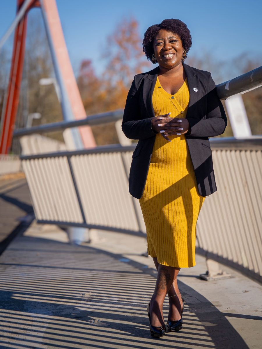 Eugene resident Shana&#232; Joyce-Stringer filed for candidacy for mayor of Eugene on Dec. 5, 2023. A&#160;Florida native, Joyce-Stringer moved to Eugene three years ago, working in the Eugene 4J school district before transitioning to become a program coordinator with the Lane County Education Service District in November 2021. (Photo courtesy of&#160;Shana&#232;&#160;Joyce-Stringer)