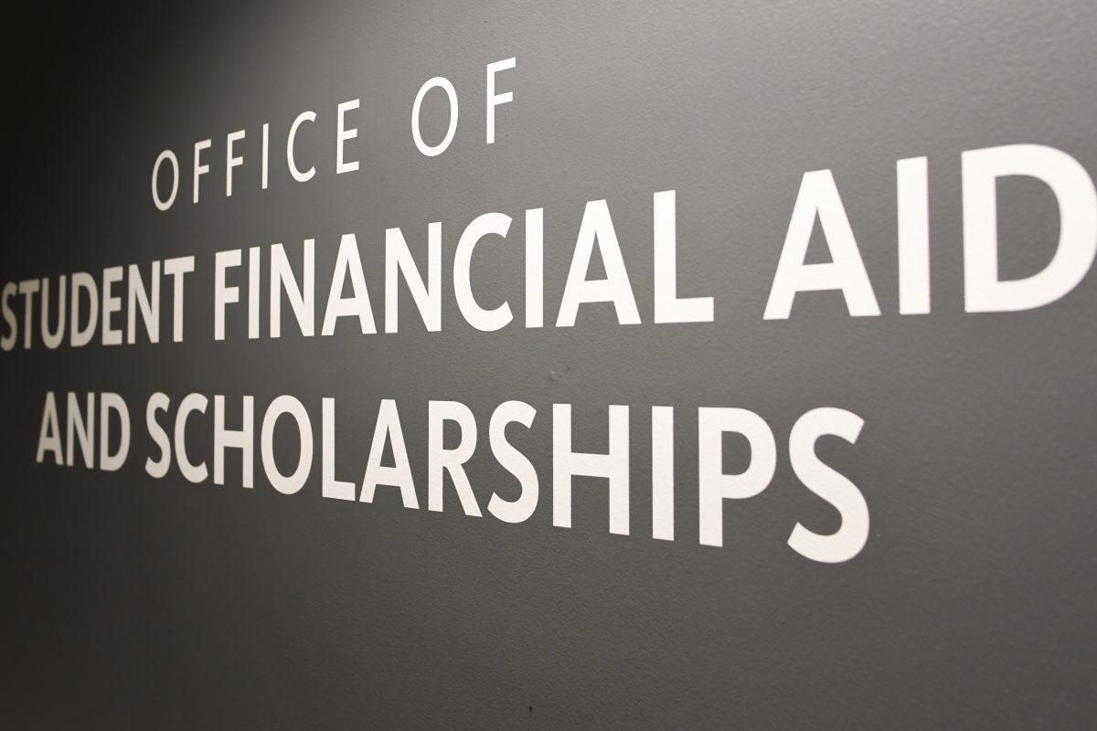 The Office of Student Financial Aid and Scholarships on the University of Oregon campus in Eugene, Ore. as seen on October 18, 2021. Many University of Oregon students use financial aid resources (Isaac Wasserman/ Daily Emerald)