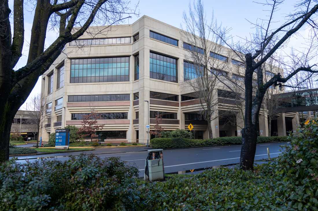 The University District Hospital near campus closed in early December. PeaceHealth closed the University District Hospital in Eugene, Ore. (Kemper Flood/Emerald)