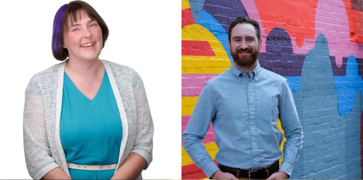 Eliza Kashinsky and&#160;Ethan Clevenger, pictured above, are running for Eugene's Ward 1 candidates. Ted Coopman, who is not pictured, is also running as a Ward 1 candidate. (Photo courtesy of Kashinsky and Clevenger).