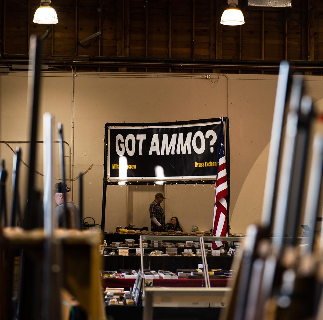 &#160;The Eugene Gun &amp; Knife Show was held at Lane County Fairgrounds on December 17th and 18th, 2022. (Ian Enger/ Emerald)