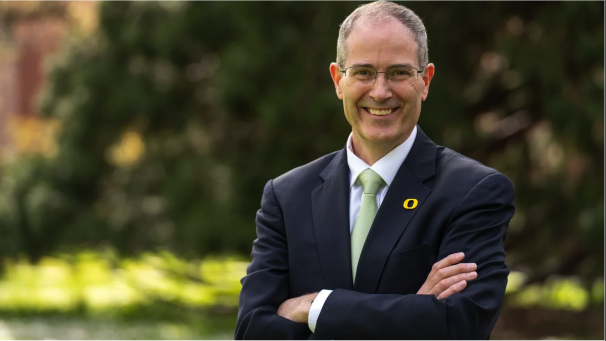 Christopher P. Long has been selected by University of Oregon president John Karl Scholz and a search committee to take the role as&#160;the senior vice president and provost (photo&#160;courtesy of the University of Oregon).