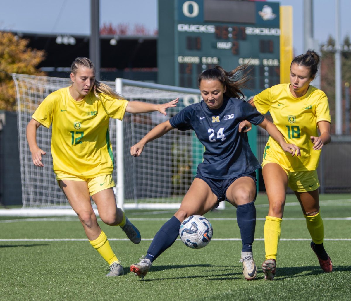 Photos: Oregon vs. Michigan Women's Soccer played Sunday the 13th