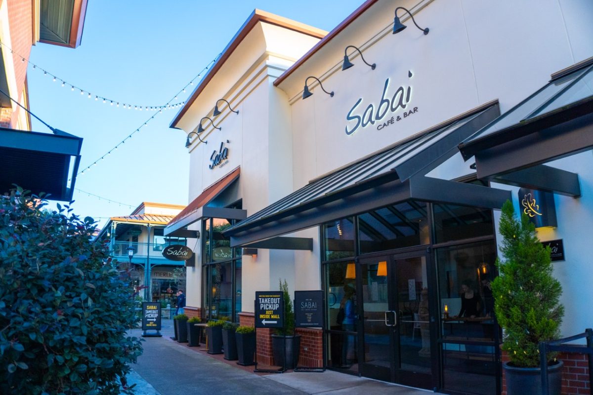 Sabai Cafe &amp; Bar located at 27 Oakway Center, Eugene, OR 97401. (Spencer So/Emerald)