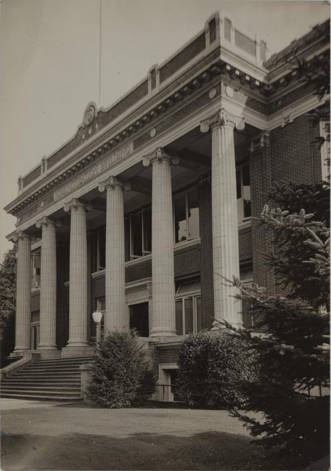 Johnson Hall. (Courtesy of Special Collections and University Archives)
