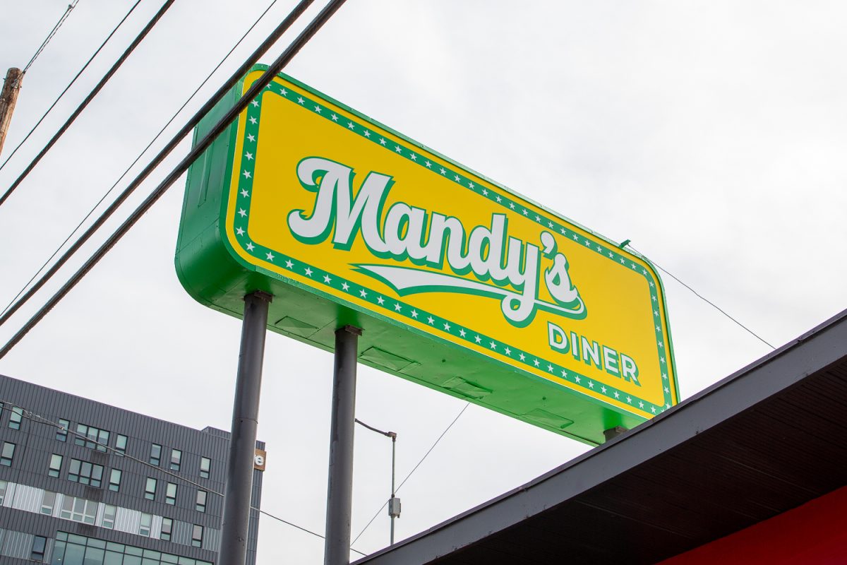 A second location of Mandy’s, Eugene’s 24-hour family diner, is set to open in April on E. Broadway in Eugene, Ore. (Corey Hoffman/Emerald)